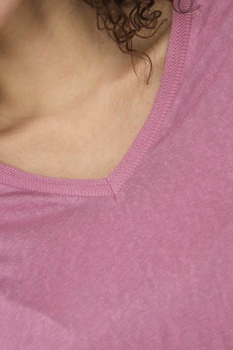 Only onlelise s/s v-neck top jrs noos
